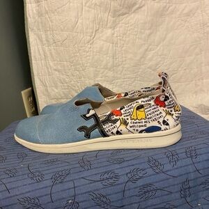 JC de Castelbajac slip on mens sneakers size 11.5